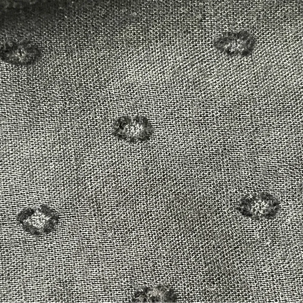 Black Midi Dress Dark Coquette Cottegecore  Goth Swiss Dot M Beach Coastal Boho - Image 8