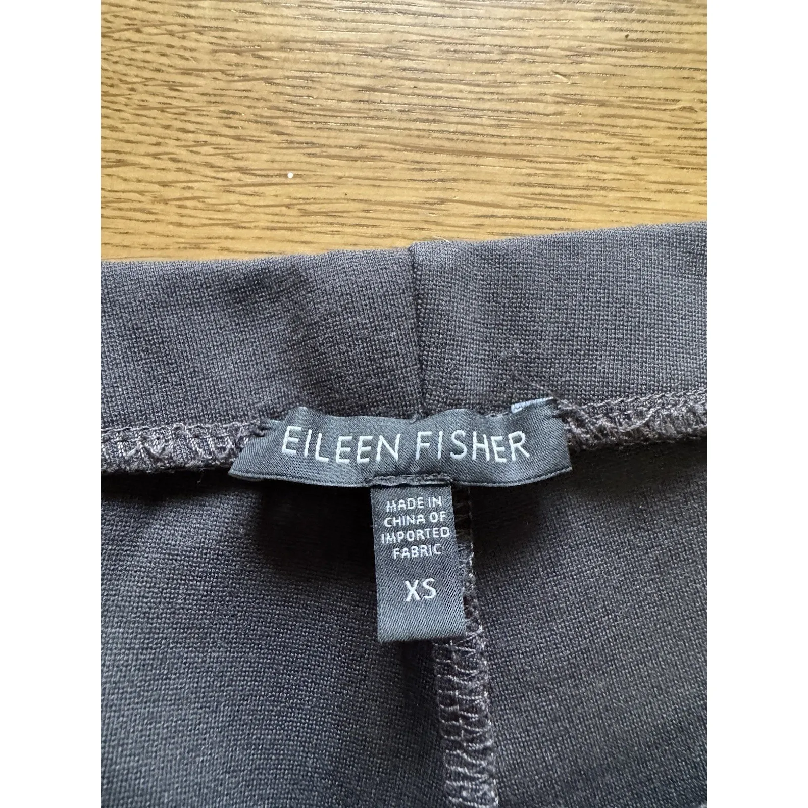 Eileen Fisher Women Size XS Pants Ankle Zip Stretch Pull On Career Office City - Image 3