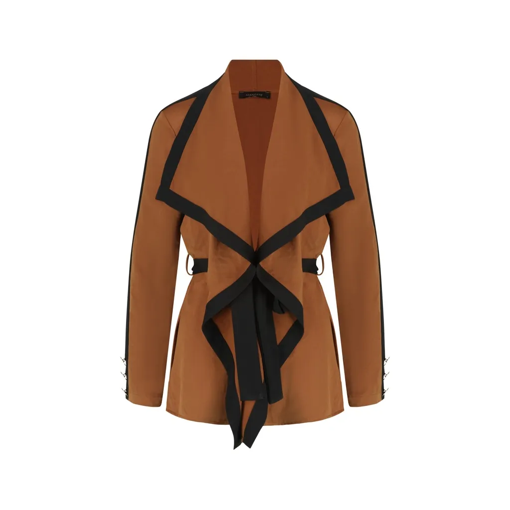 Mianotte Light Blazer Brown Size M - Image 3