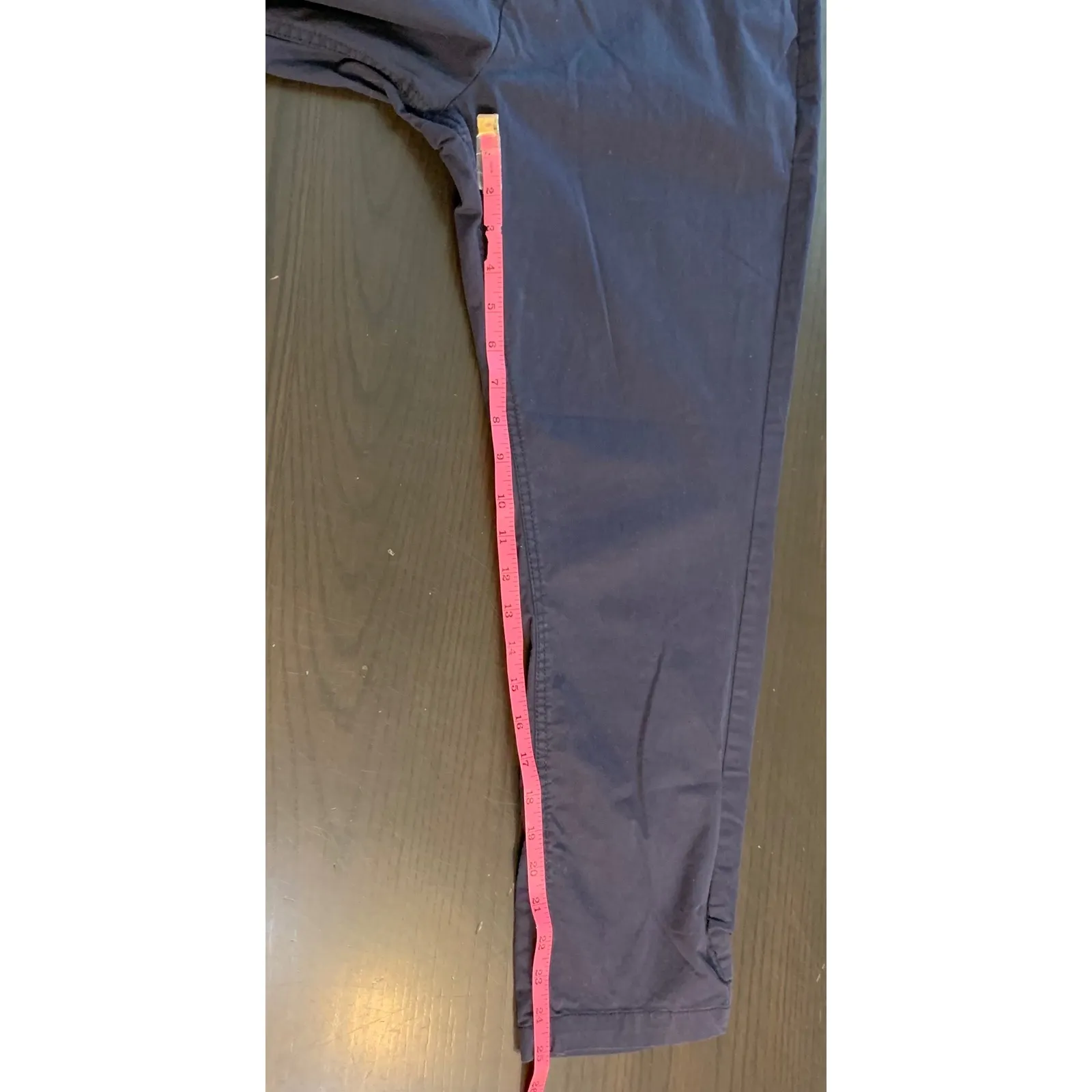 Fat Face Devon Chino Navy Blue Regular Fit Women's Pants Size 8 Basic Minimalist - Image 14