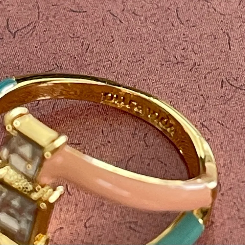 Pura Vida New Jewelry Bundle Size 7 Turquoise Gold And Silver Tone - Image 2