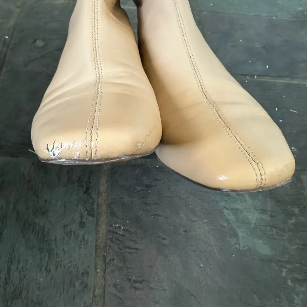 J Crew Roxie ankle boots tan leather Size 8 - Image 7