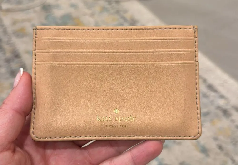 Kate Spade  metallic card holder - Image 3