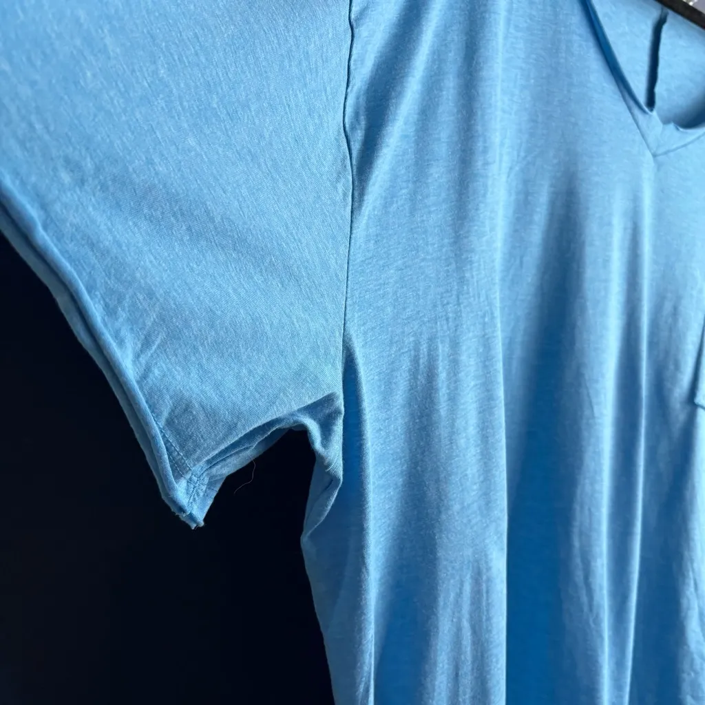 Zenana Outfitters Blue Boxy Oversized T-Shirt - Image 5