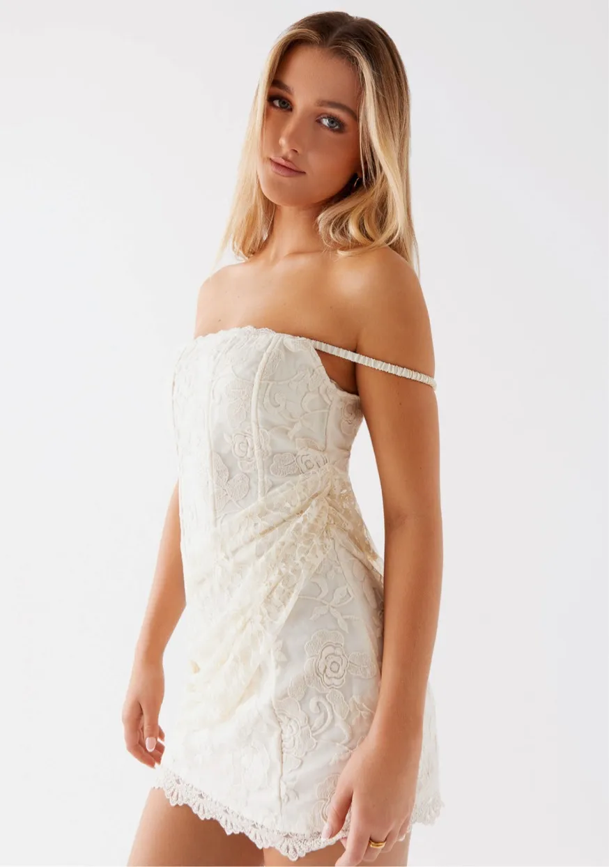 Peppermayo Mini Dress White - Image 4