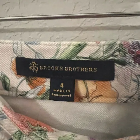 Brooks Brother floral pants size‎ 4 - Image 4