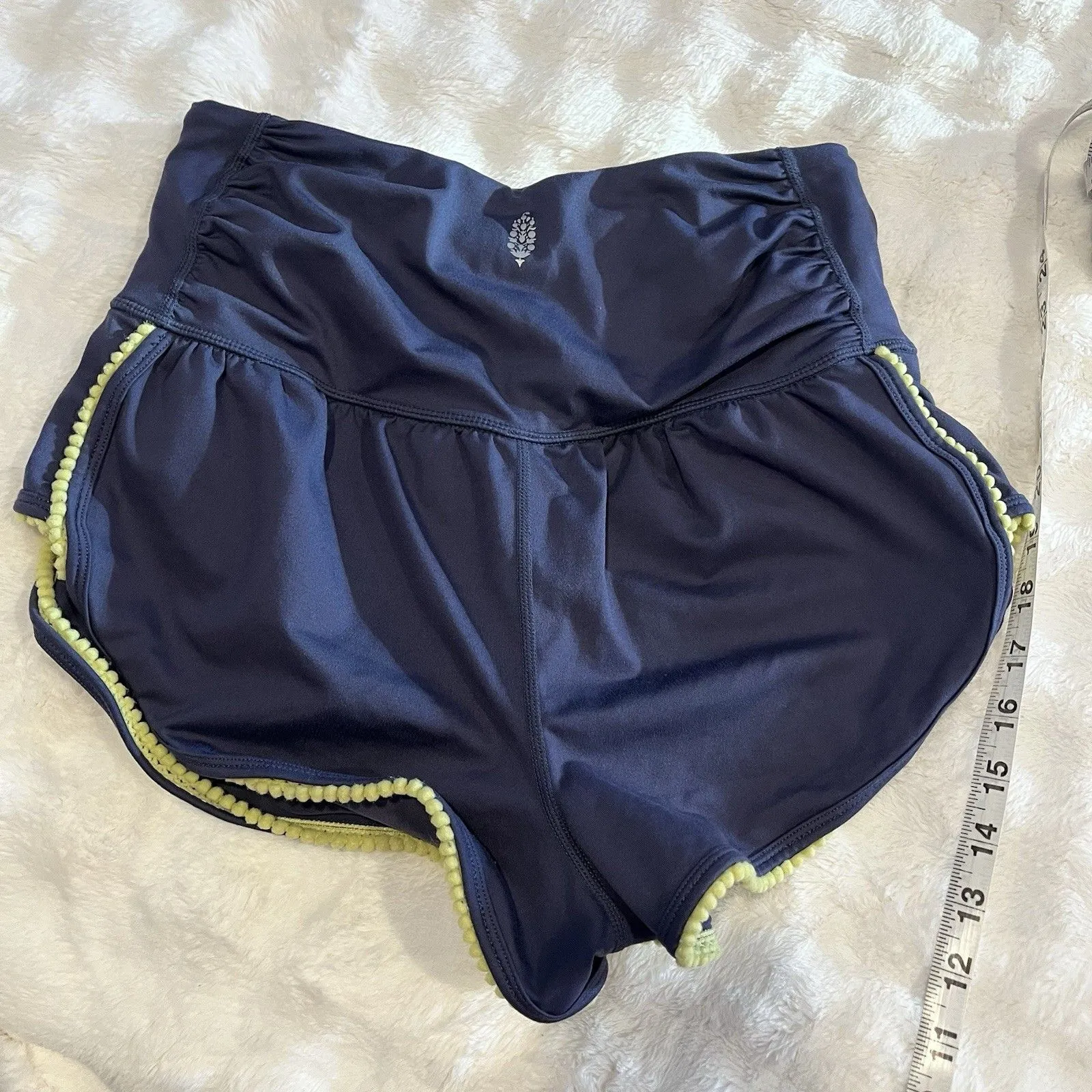 Free People FP Movement Havana Shorts Women's XS Blue Active Shorts - Image 8