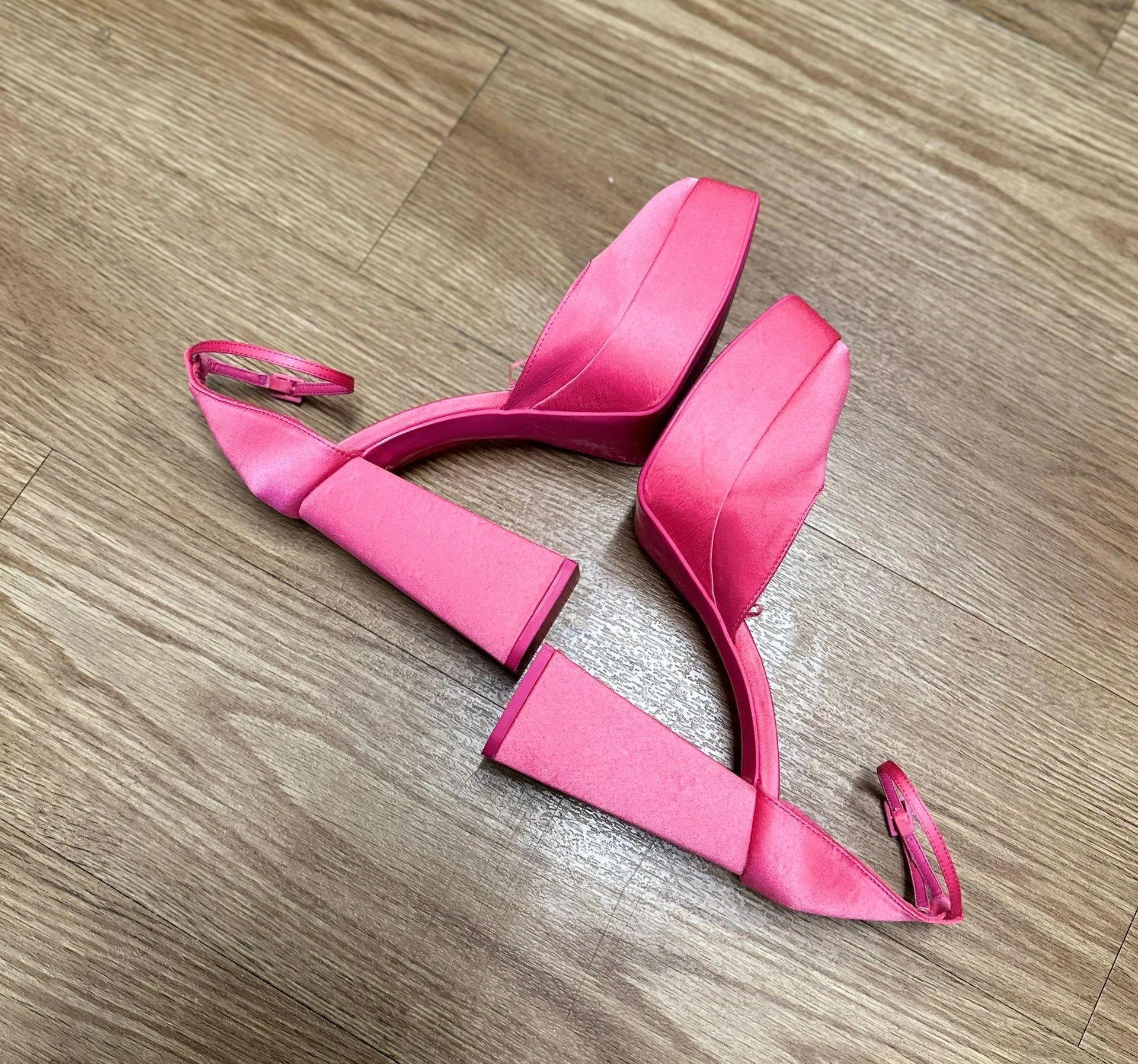 pink platform shoes - Image 5