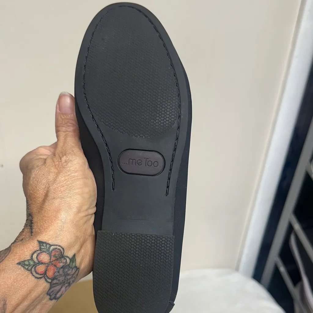 Me Too  Elegant Black Flats - Image 5