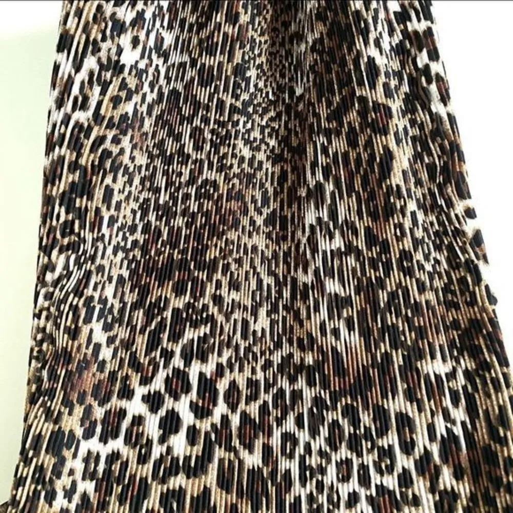 ‎TOP CHIC Statement Blouse NWT Brown - Image 3