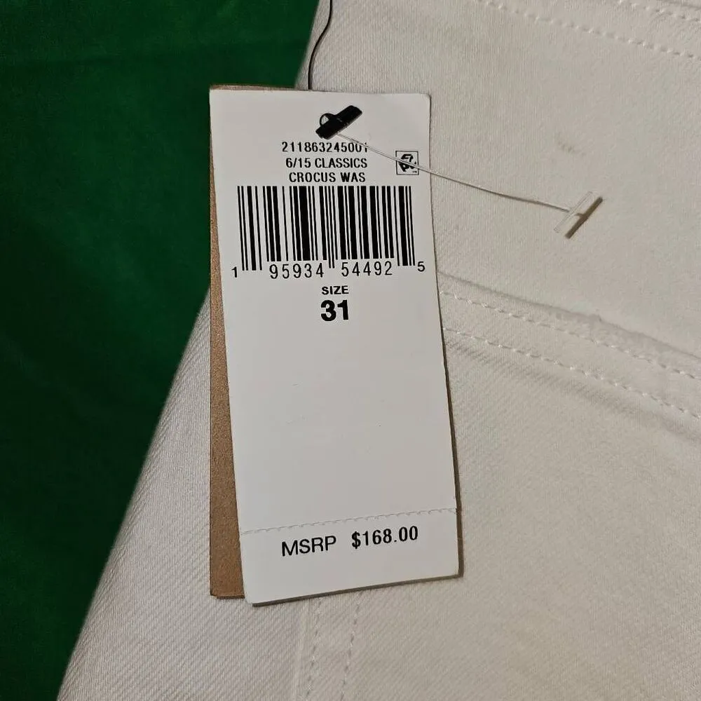 NWT Polo Ralph Lauren Womens The Carrot Crocus Wash‎ Straight Jeans 31 - Image 8