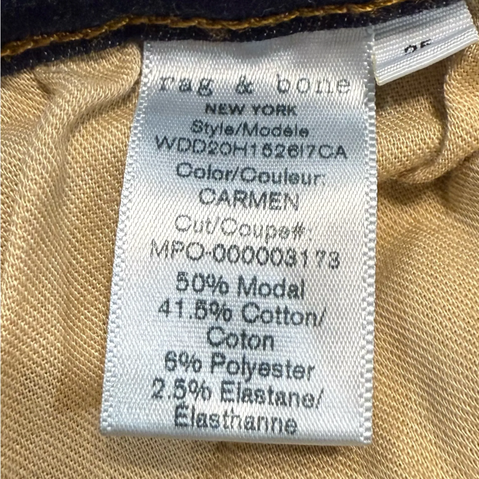 rag & bone Women's Cate Mid Rise Ankle Skinny Jeans - Image 4