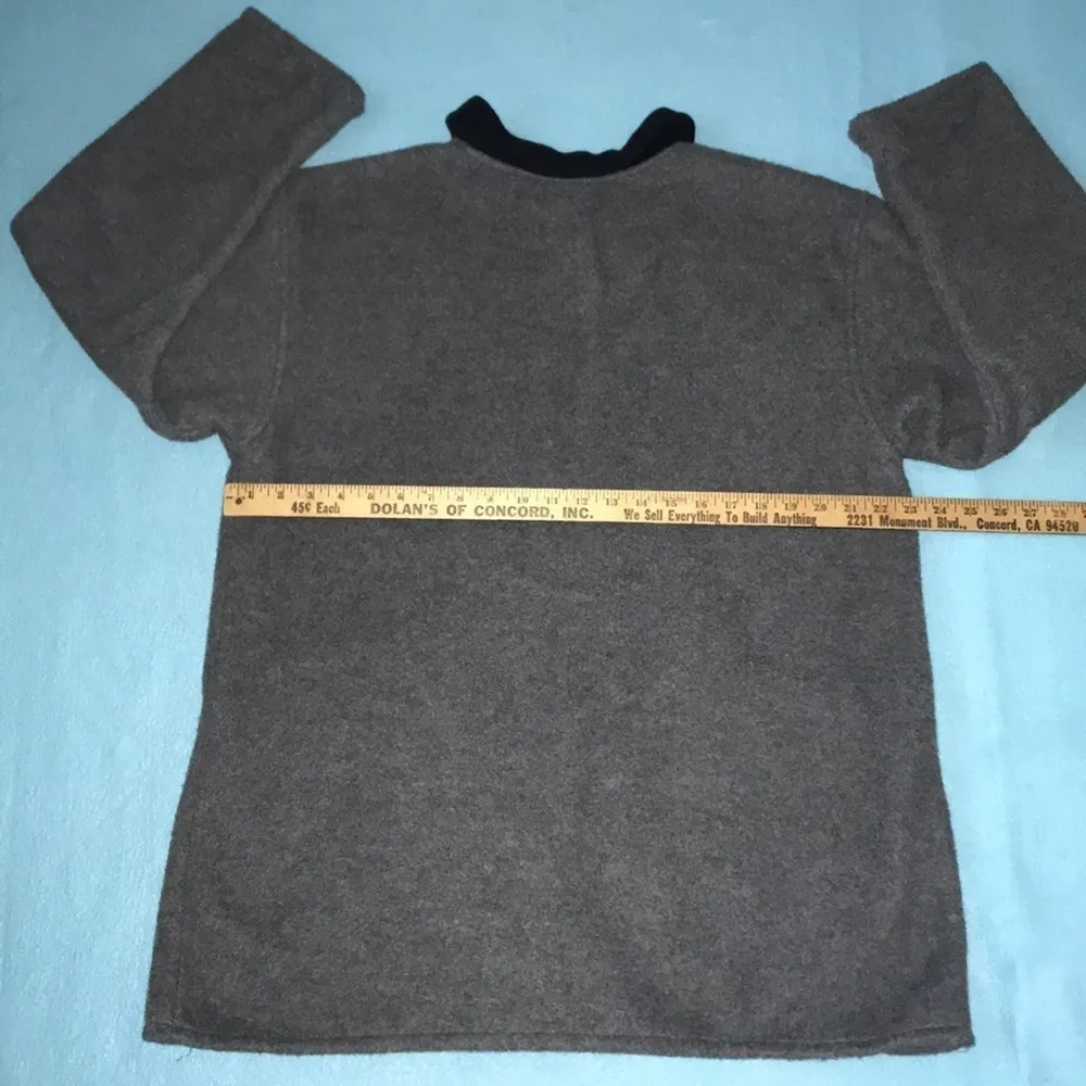 𝅺BEDFORD Fair coat fleece button up size L Size L - Image 4