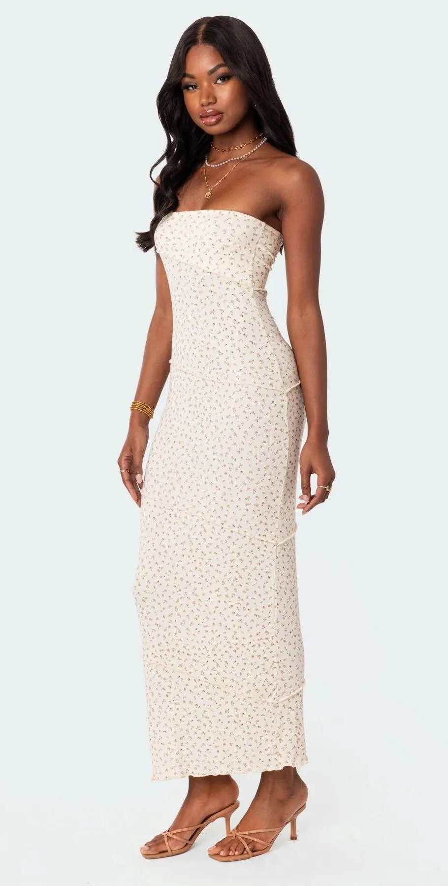 Lynn Ribbed Maxi Dress - Image 3