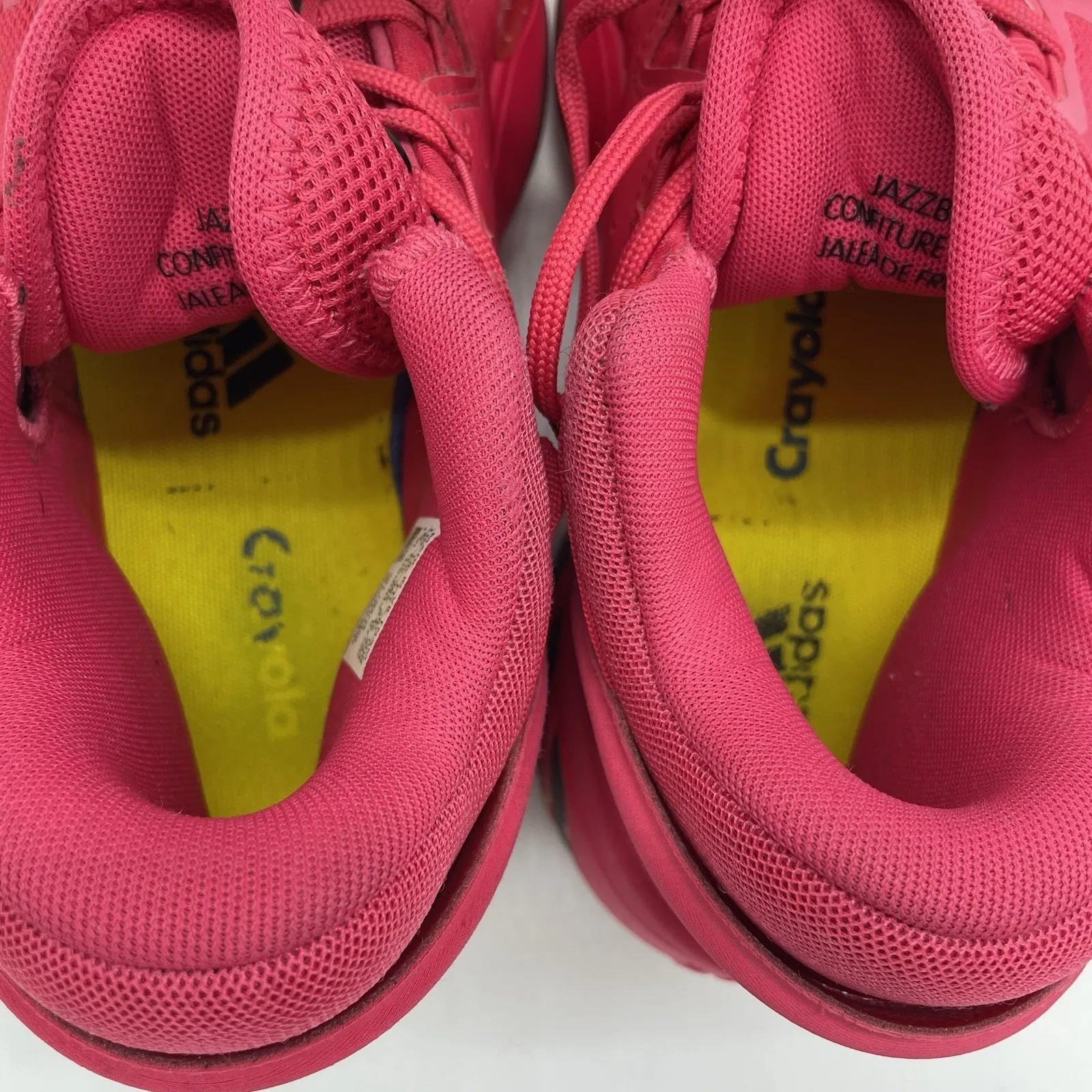 Adidas Mens 6 Womens 7 D.O.N. Crayola Jazzberry Jam Pink FW8750 High-Top ISSUE 2 - Image 5