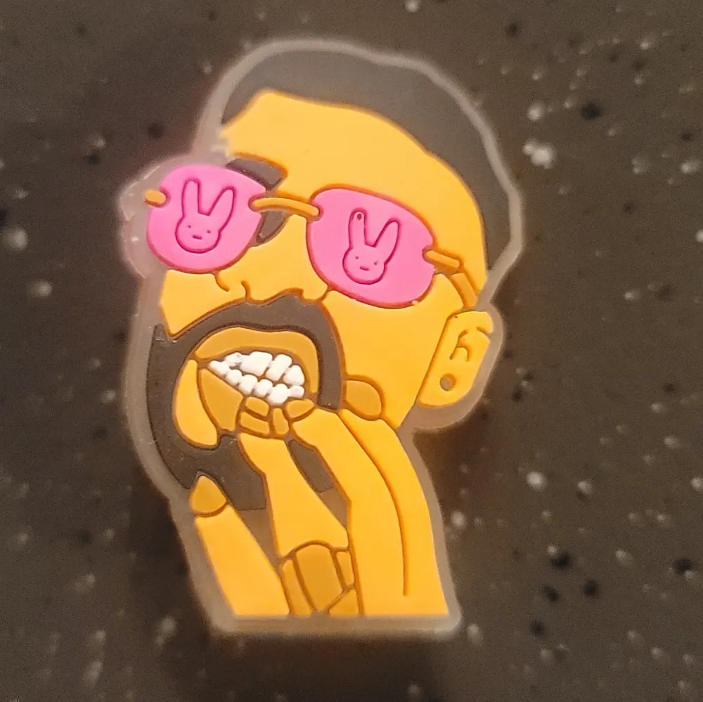 NEW Bad Bunny Luminous Croc Charm - Image 3