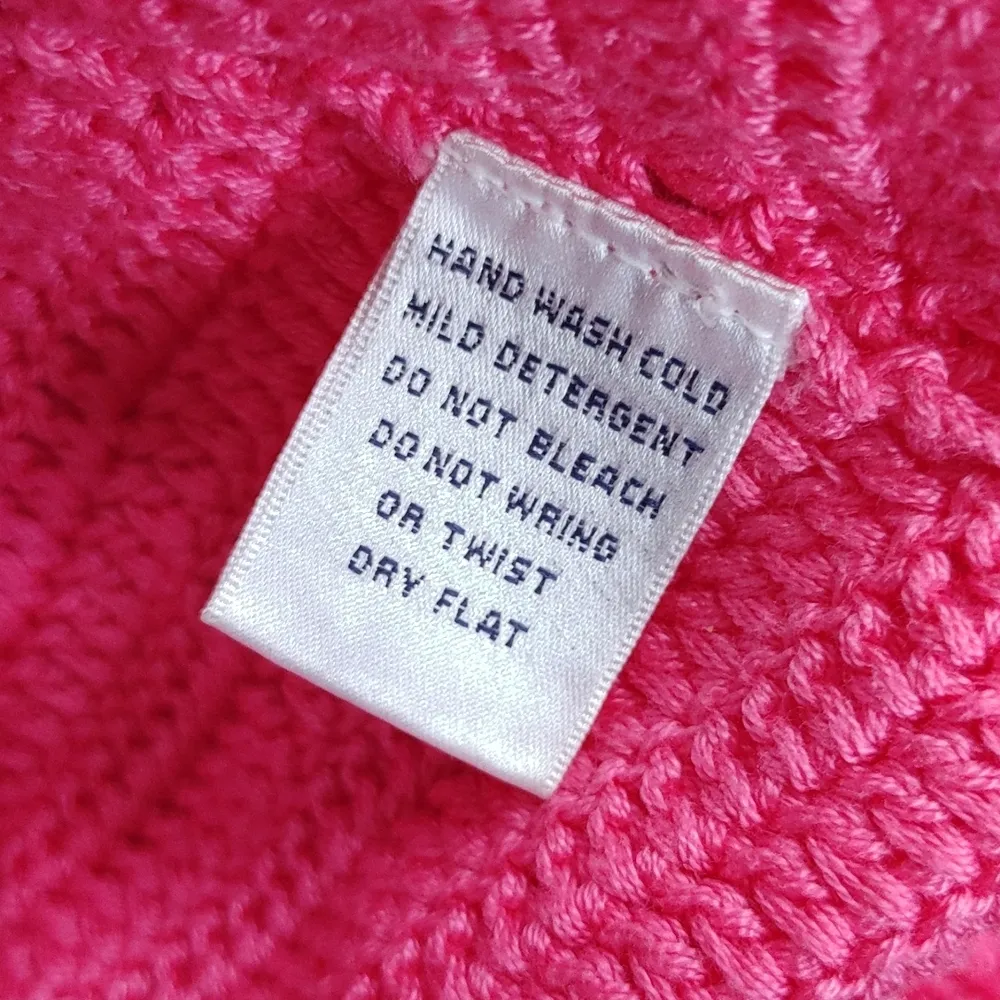 🎉HP🎉 Lilly Pulitzer Fuchsia Pink Crochet Cotton Sweater - Image 7