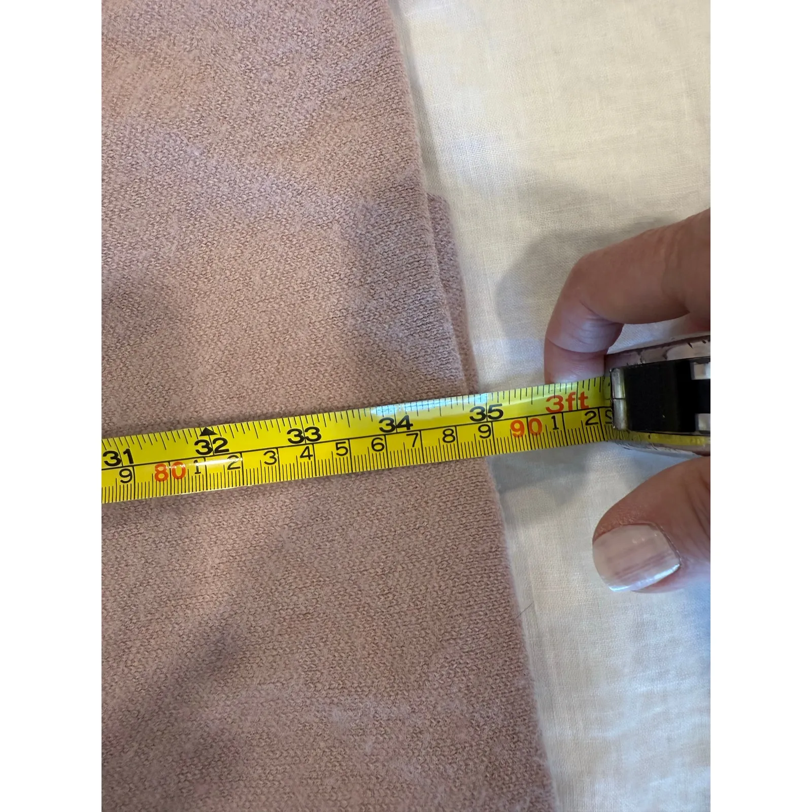 Moth Belted Shawl Collar Long Cardigan Coatigan Purple Open Front Knit Small - Image 10