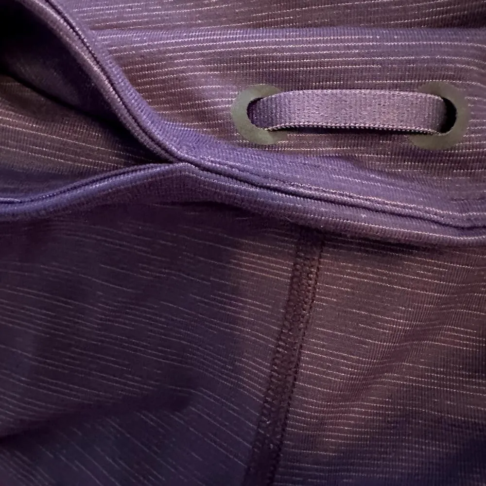 Outdoor Voices TechSweat Flex Leggings Elastic Waist Pull On Athletic Purple XS - Image 3