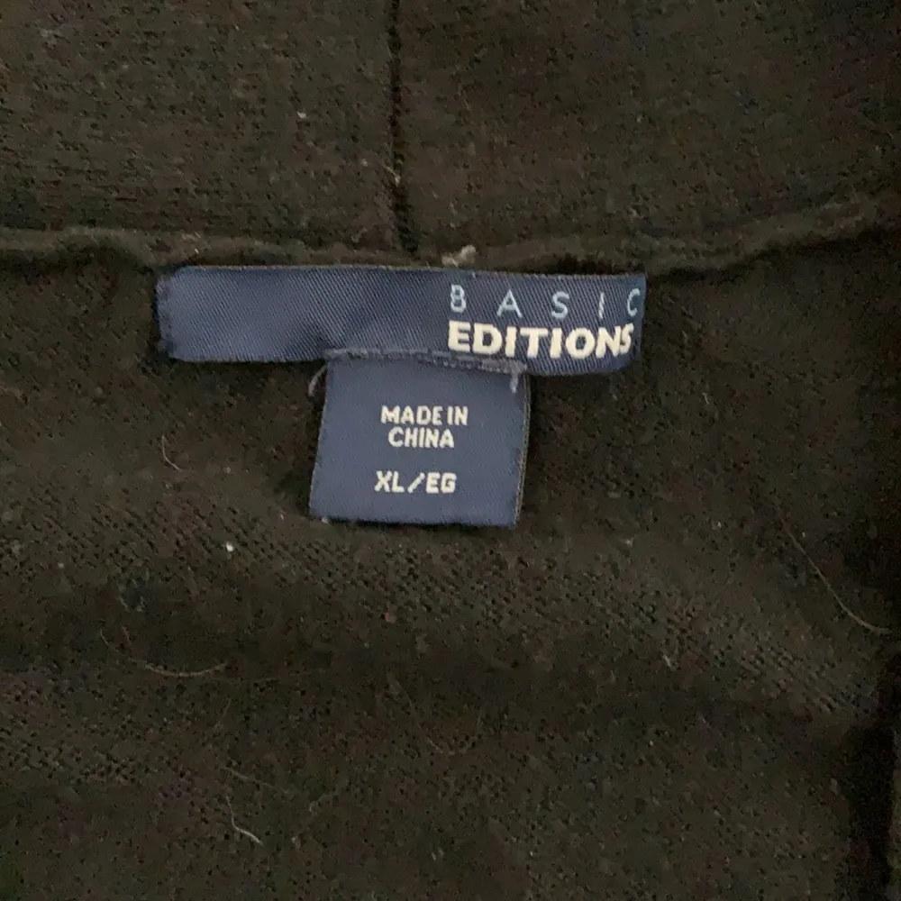 Basic editions black twofer sweater - Image 3