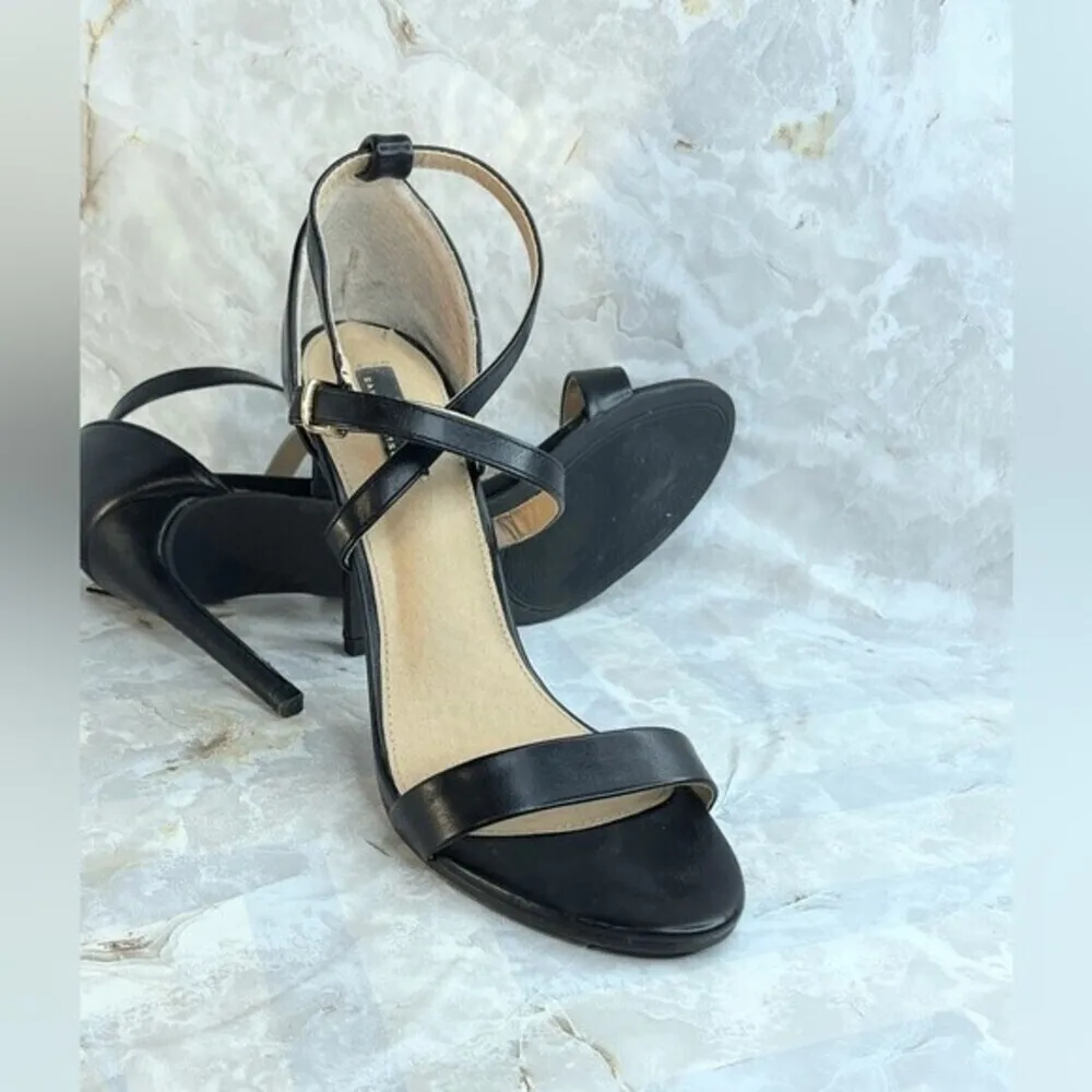 Daily Shoes San Francisco Jennifer Women Open Toe. Size 8. Black - Image 5