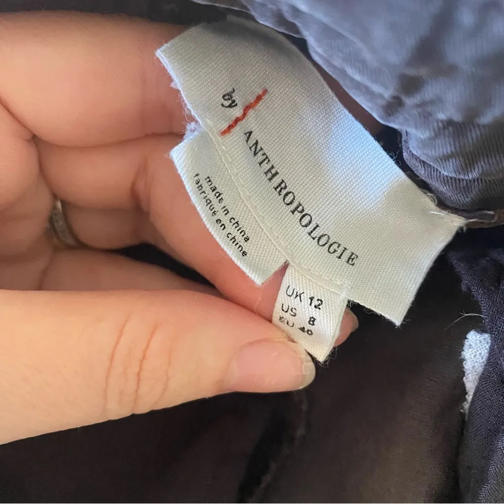 Anthropologie slouchy aviator Brown Pants - Image 7