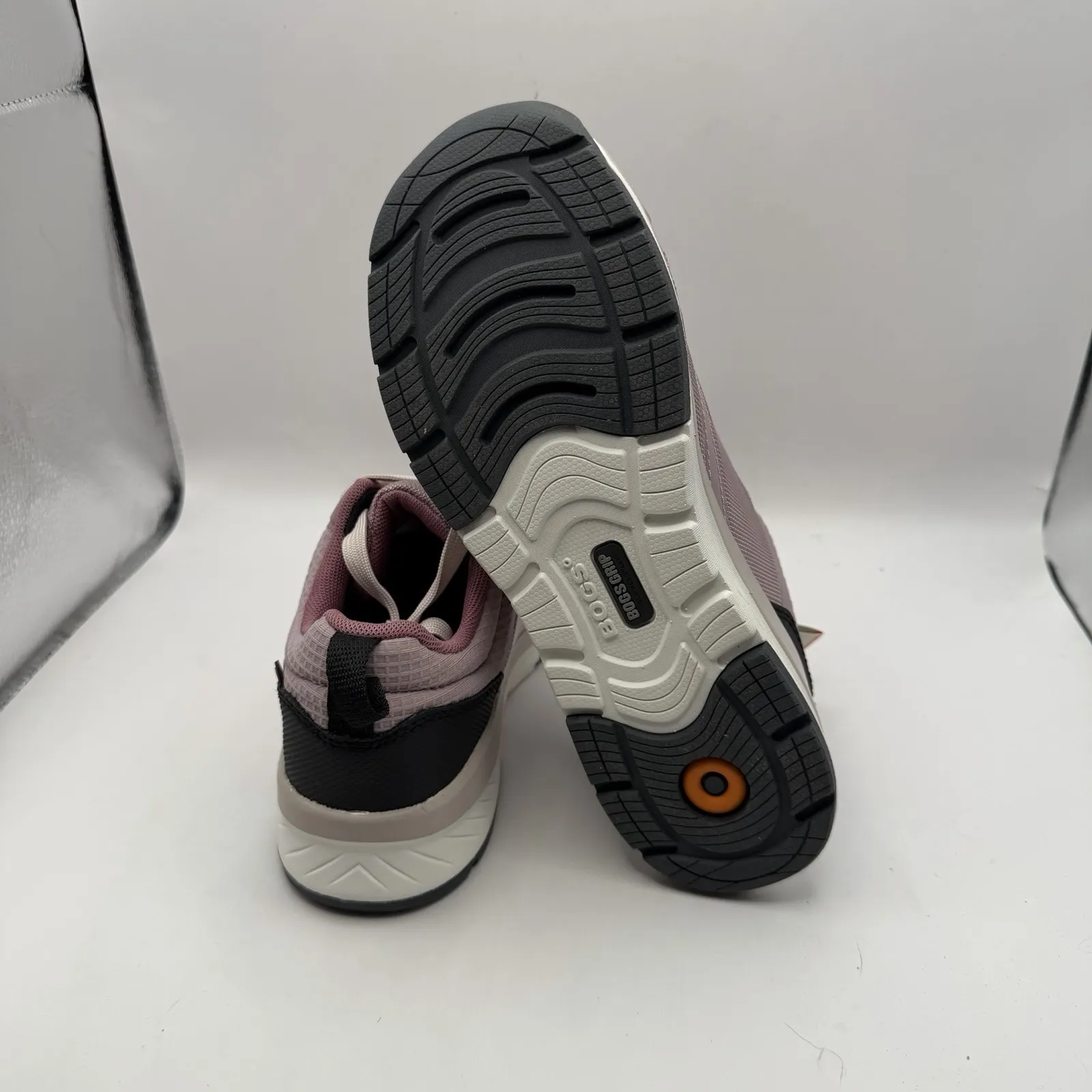 NEW Bogs Sandstone Lo CT Womens Sz 7.5 Misty rose Pink Composite Toe Safety Shoe - Image 7