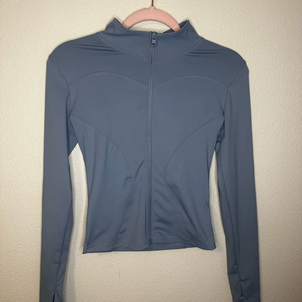 Women's Gray Zip - Image 2