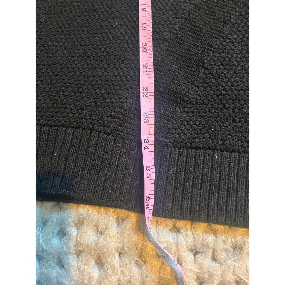 lululemon turtle neck sweater black size 12 - Image 4