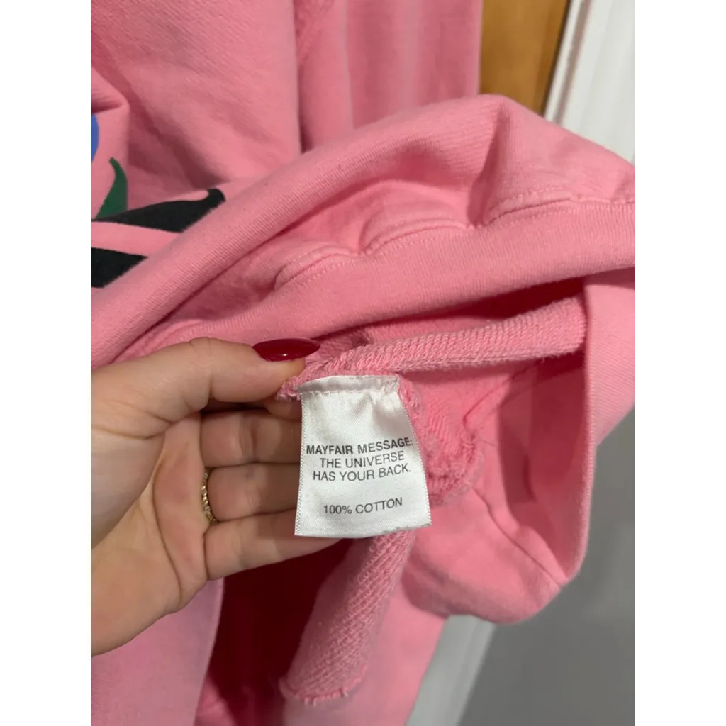 Mayfair The Label Pink Graphic Sweatshirt Choose Your Own Emotional Adventure OS Size undefined - Image 3