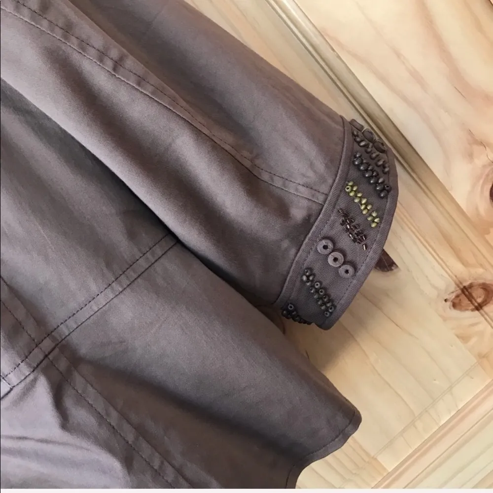 Coldwater Creek embellished beaded blazer jacket plus size 16 - Image 6