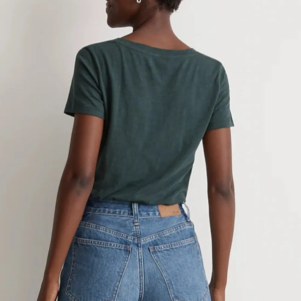 Whisper Cotton V-Neck Tee - Image 6