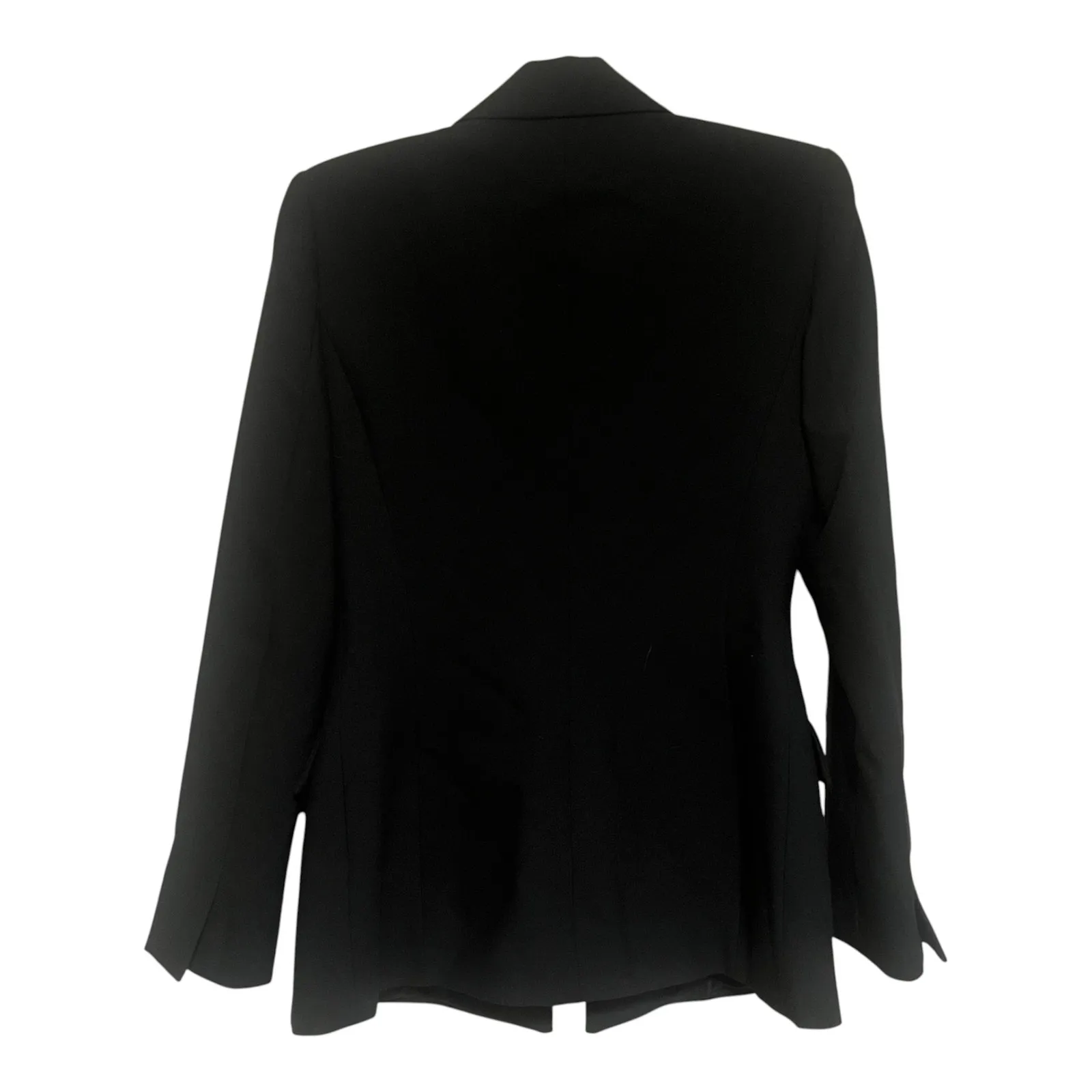 Zara Single Breasted Blazer Suit Jacket Black Size Medium - Image 4