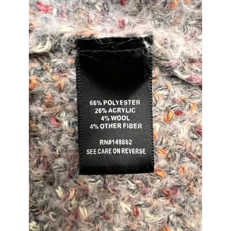 Torrid Boucle Knit Open Front‎ Longline Cardigan Sweater Pockets Plus Sz 4 - Image 5