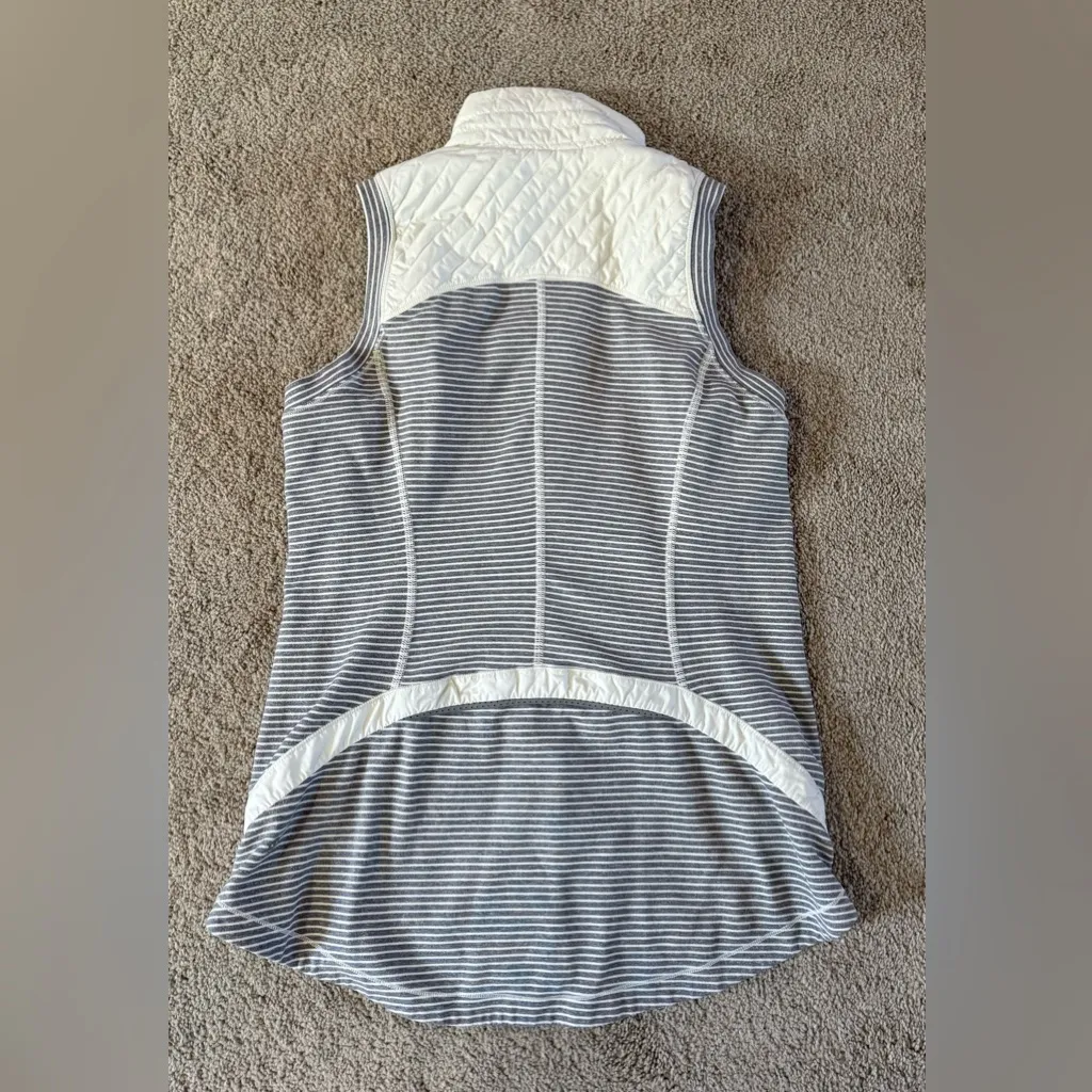 Lululemon Rebel Runner Vest Ghost Hyper Stripe Heathered Slate Ghost 2014 Rare - Image 11