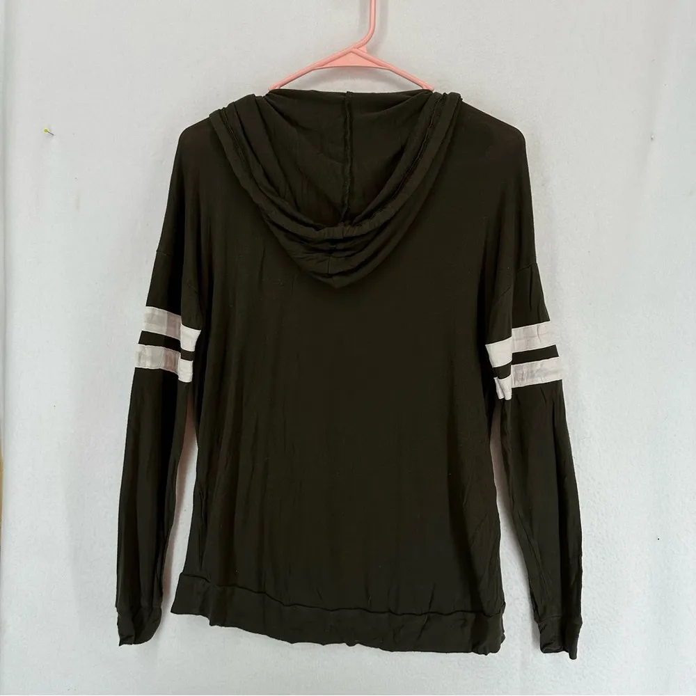 Pink Republic Long Sleeve Hooded Top Women’s Small Green - Image 6