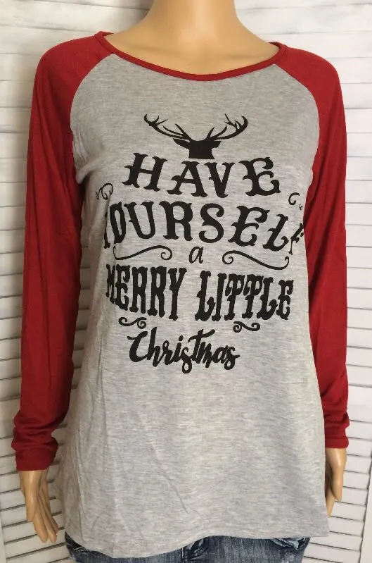 🎄 Christmas Shirt Gray Size L - Image 2