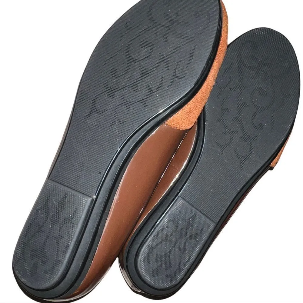 Arnie comfort shoes ! See video to appreciate true beauty! Has sparkle! Nwot Tan Size 6.5 - Image 5