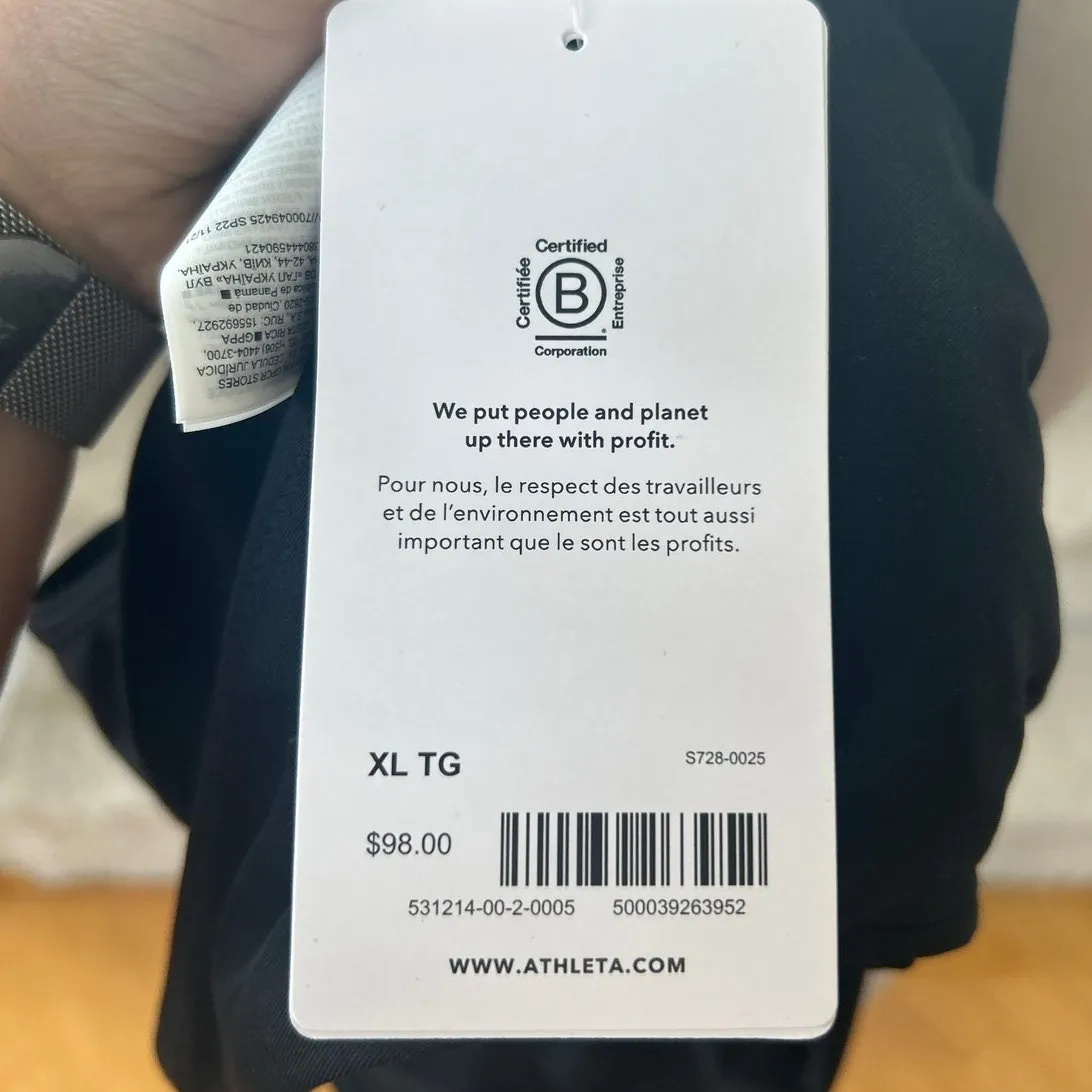 Athleta NWT  Seychelles Black One Piece Swimsuit - Image 6