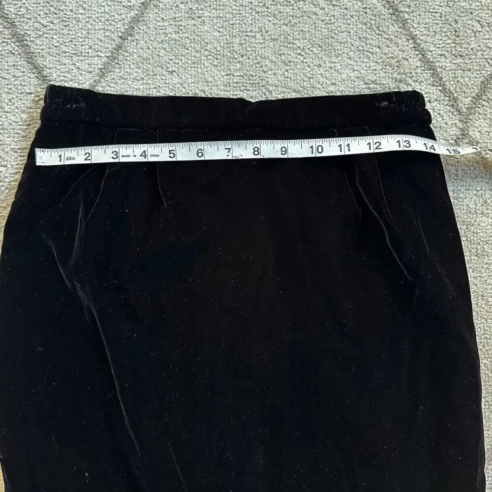 Nah Nah by Jonathan Tait Velvet Structured Tuxedo Style Jacket Faux Pearl Button White Size M - Image 13