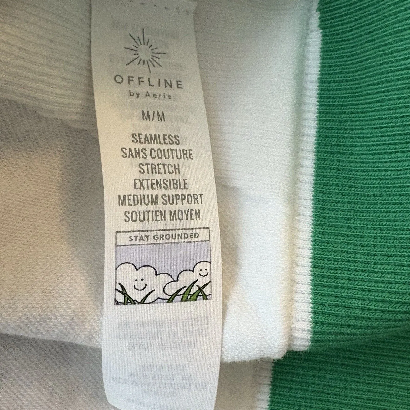 OFFLINE by Aerie Seamless Ribbed Cropped Tank Top Activewear Women's Medium NWT - Image 7