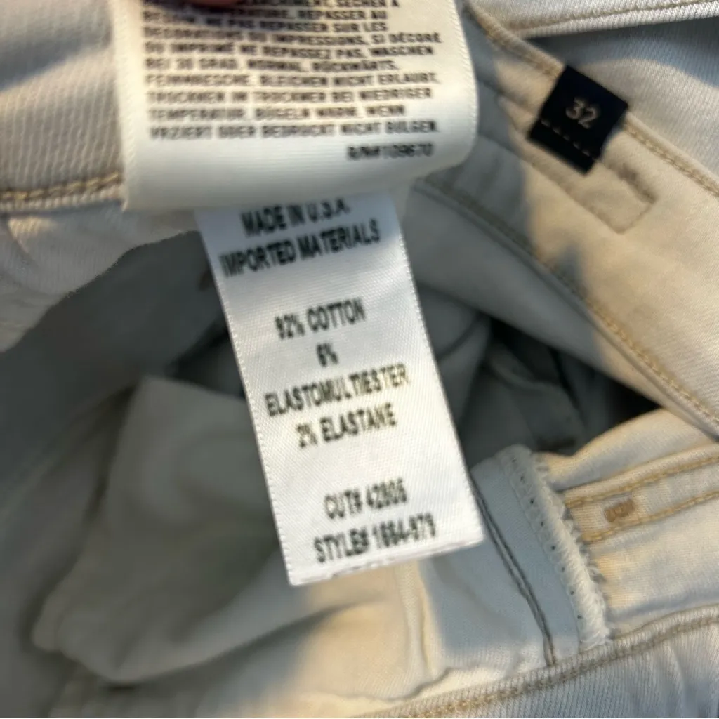 Citizens of Humanity Cara High Rise Cigarette Ankle Grey Denim Jeans Size 32 - Image 14