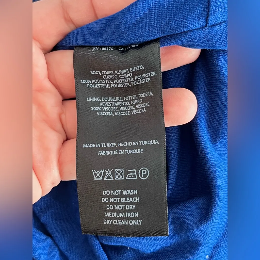 Anthropologie Maeve Sonata Jumpsuit in Blue Size 8 NWT $138 - Image 9