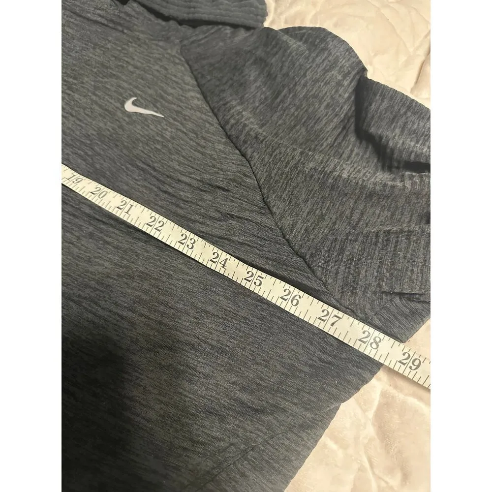 Nike Dri-Fit Running Cowl Neck Pullover Women's Plus Size 3X Gray Athleisure - Image 6