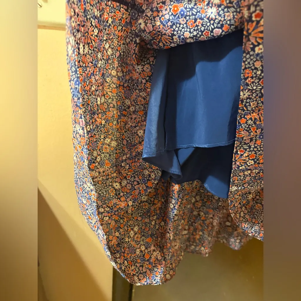 J. Crew with Liberty Fabric Kayoko Wrapped Floral Dress - Image 8