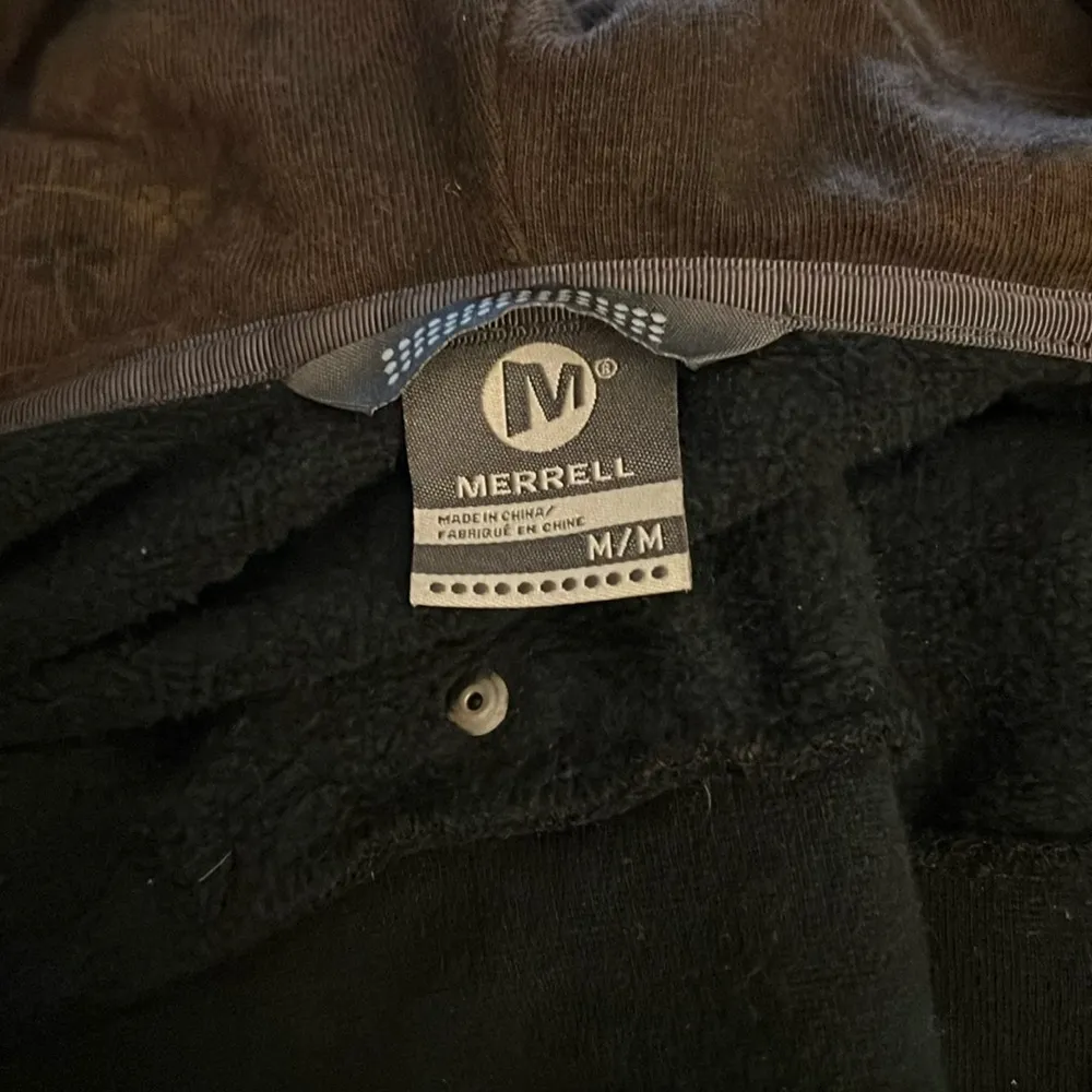 Women’s Black Full Zip Hoodie Size Medium - Image 3