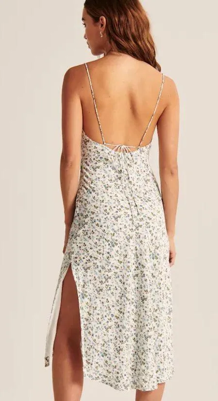 Abercrombie & Fitch ‼️ Abercrombie Faux Silk Slip Midi Dress‼️ - Image 4