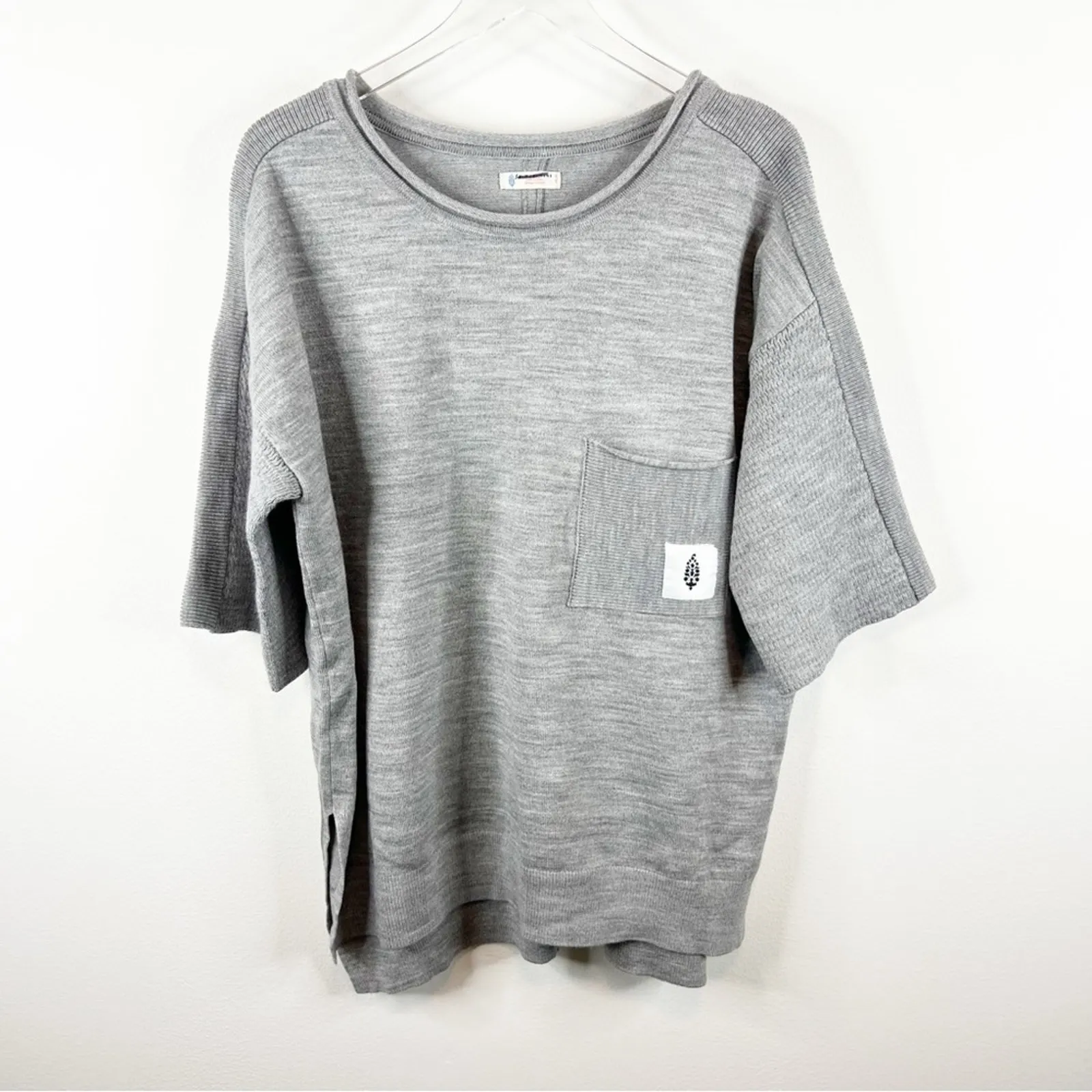 NEW Free People The Recovery Knit Set XS‎ Grey - Image 3