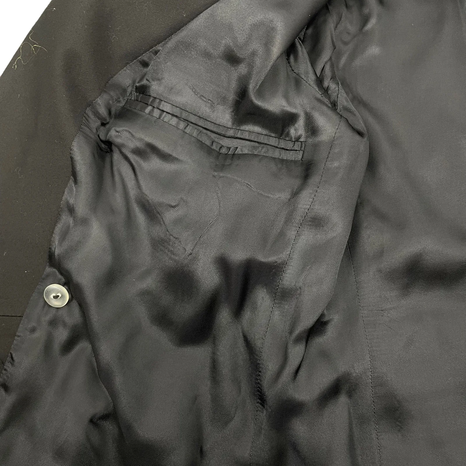 AYR  The Coast Double Breasted Blazer Jacket Black Size 2 - Image 12