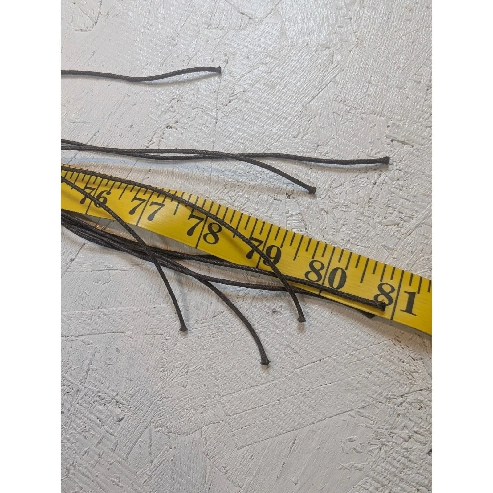 Boho Macramé Beaded Tie Belt – Brown Wood Square Accents - Image 4